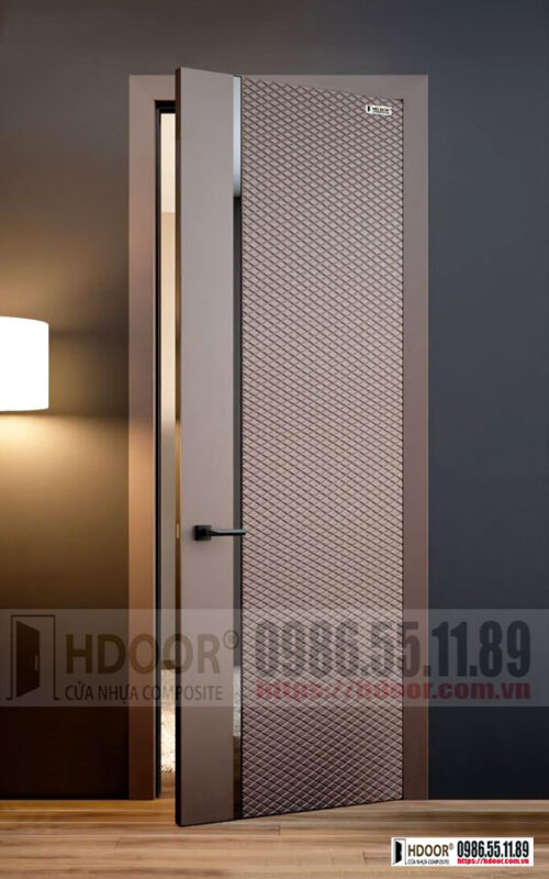 Cửa nhựa composite cao cấp HDOOR® mẫu CNC sơn cao cấp